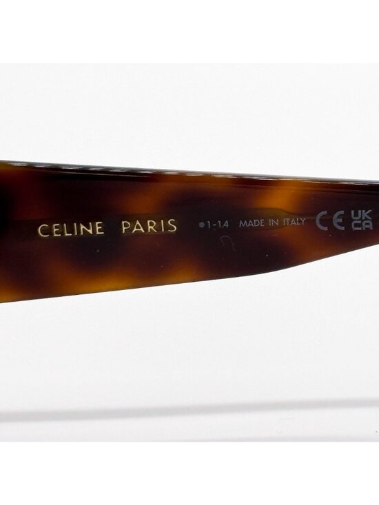 NEW CELINE SUNGLASSES CL40277I 53E HAVANA WOMEN EYEWEAR - Picture 9 of 10